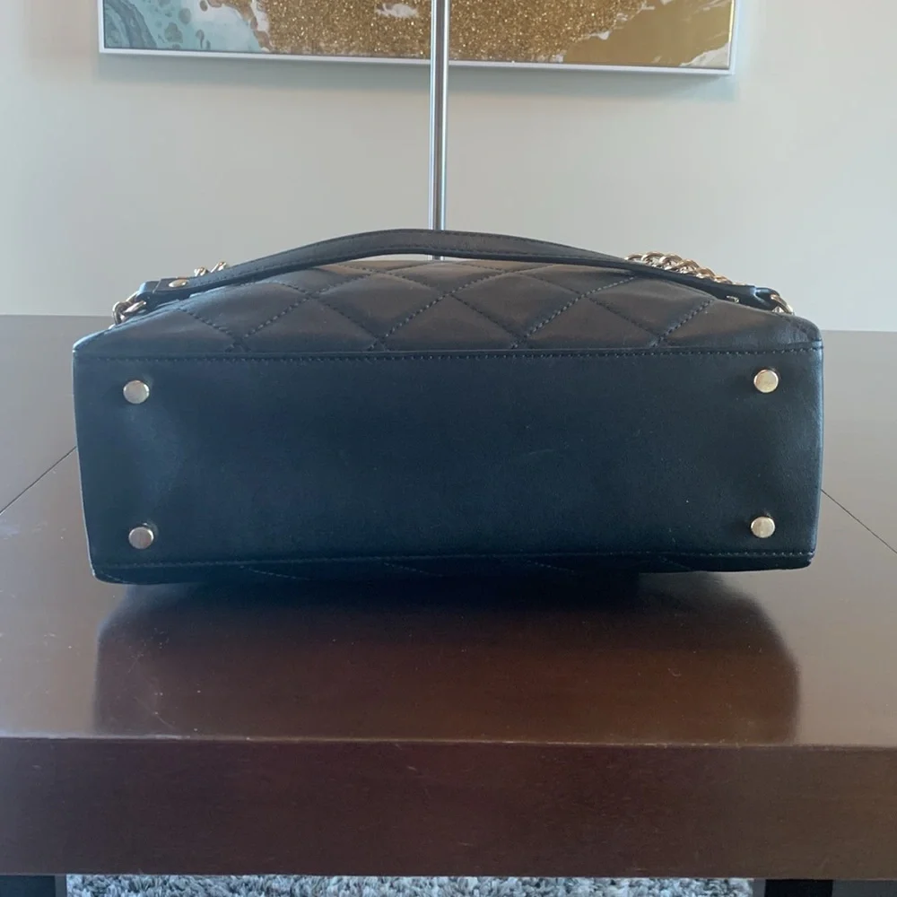 Kate Spade Emerson Place black quilted bag EUC - Picture 7 of 17